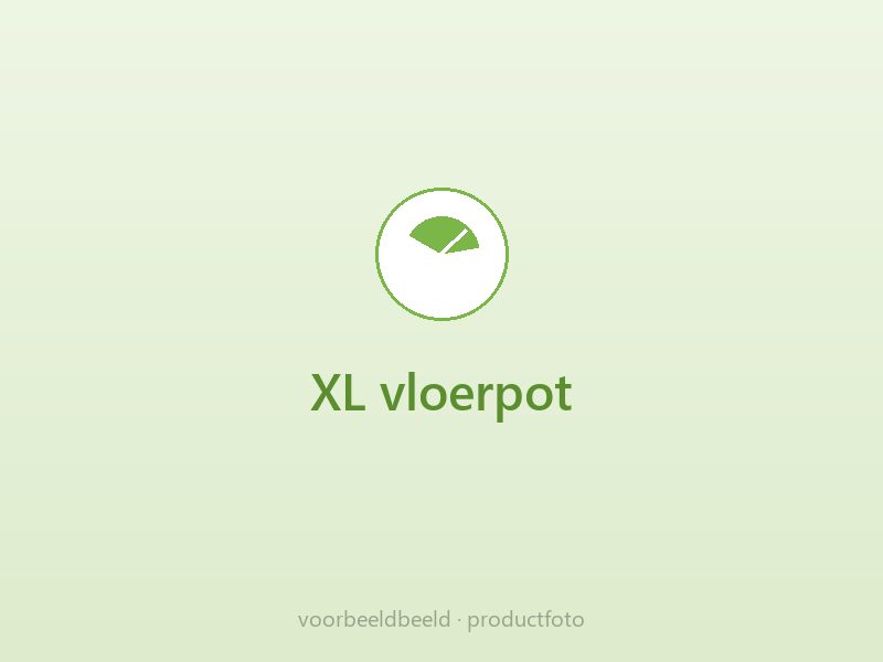 XL vloerpot