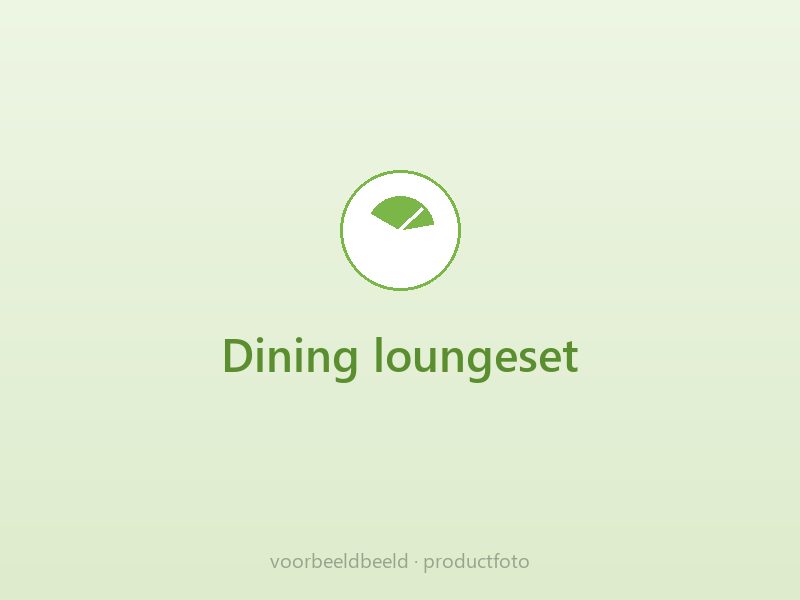Dining loungeset