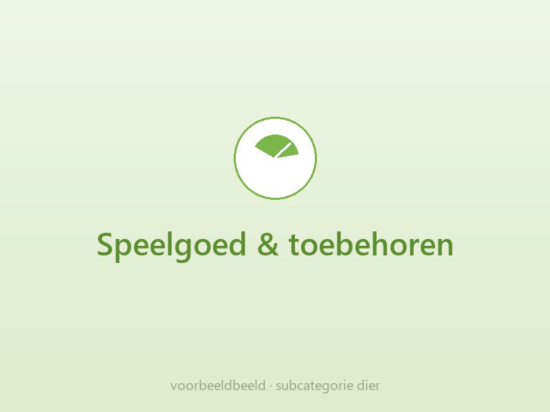 Speelgoed & toebehoren