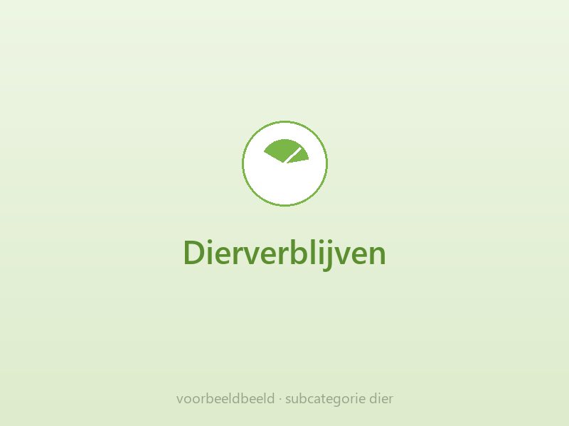 Dierverblijven