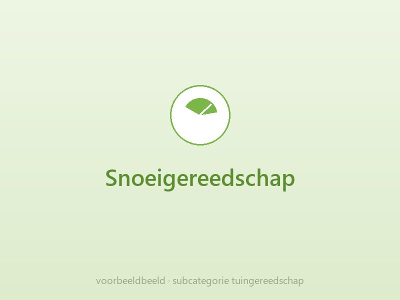 Snoeigereedschap