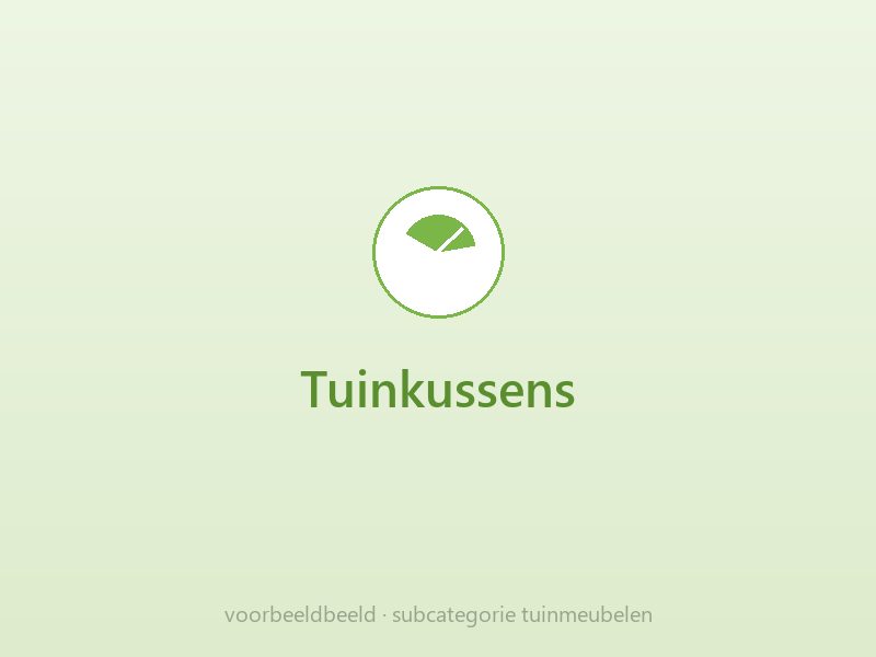 Tuinkussens