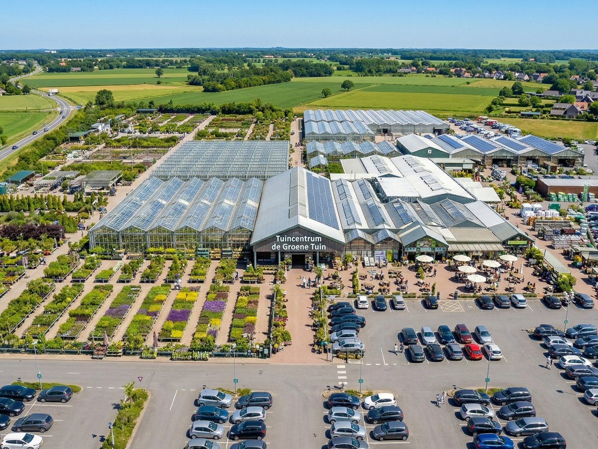 Het tuincentrum met een ruim aanbod aan planten